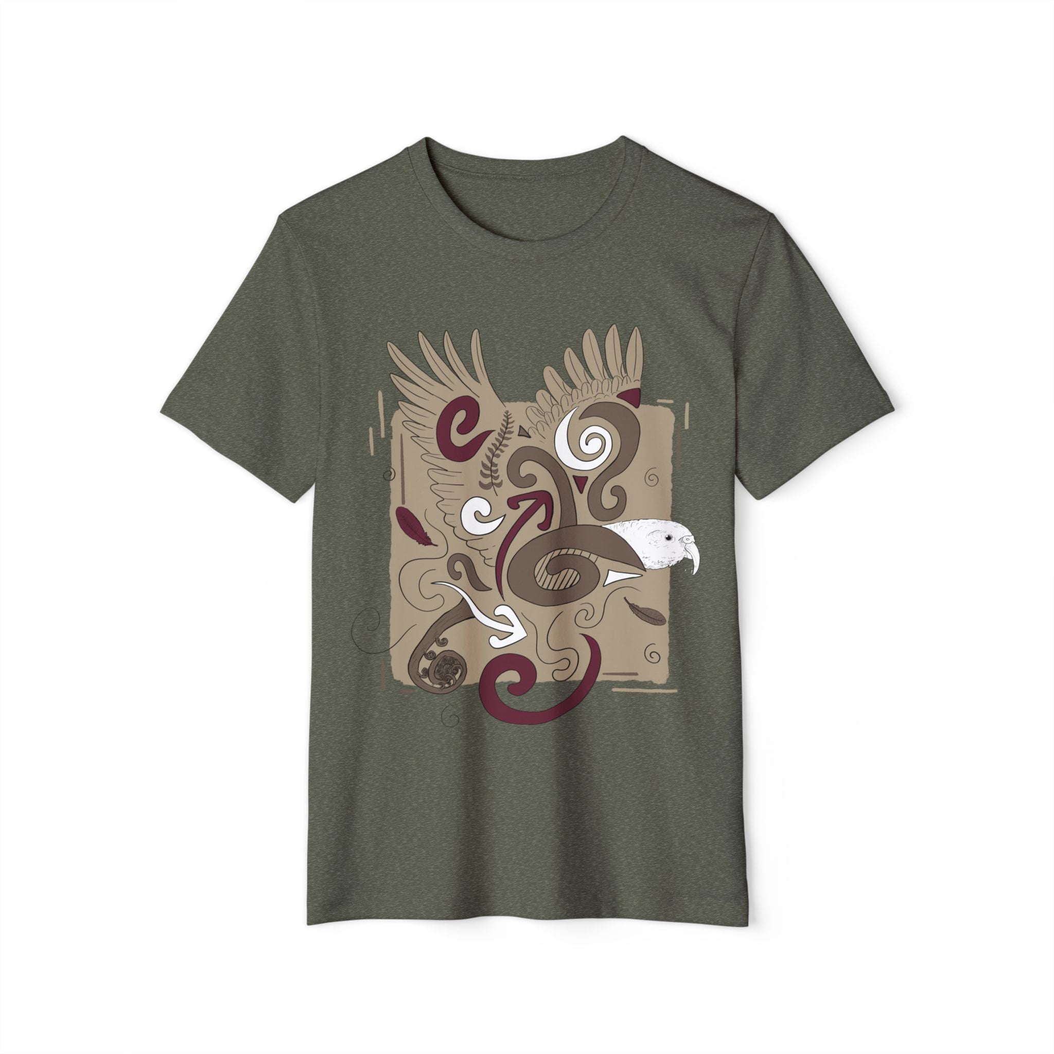 Organic Recycled T-Shirt - Kākā