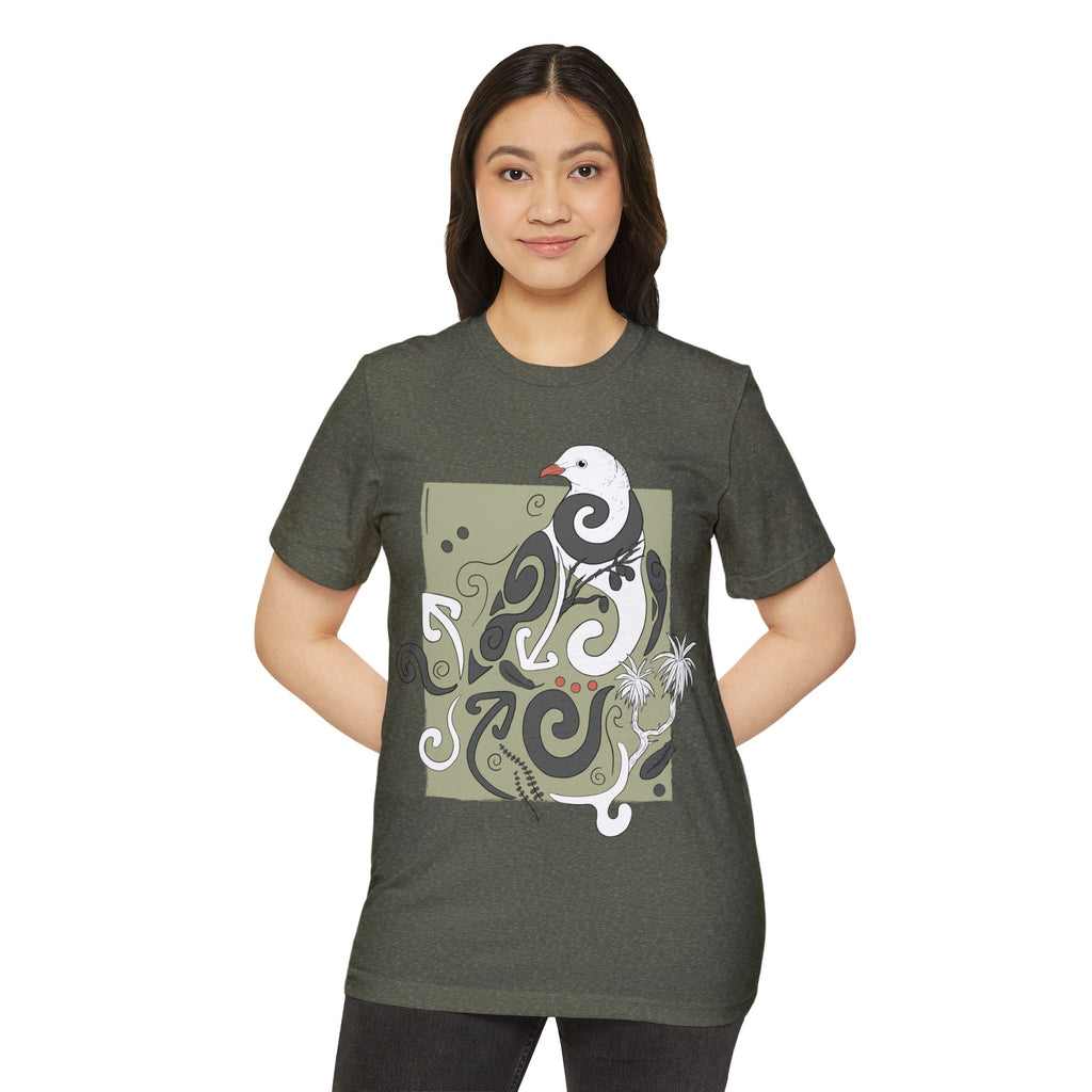 Organic Recycled T-Shirt - Kererū