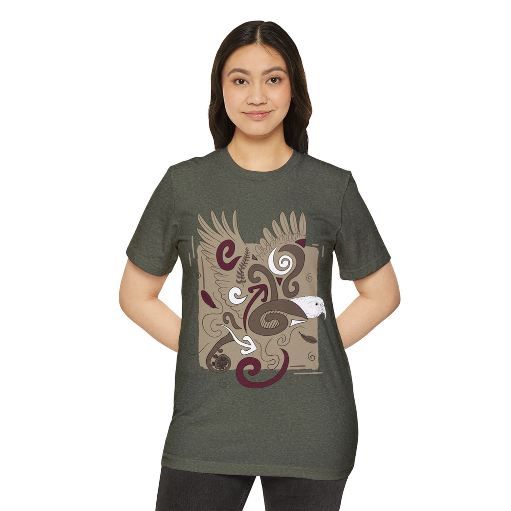 Organic Recycled T-Shirt - Kākā