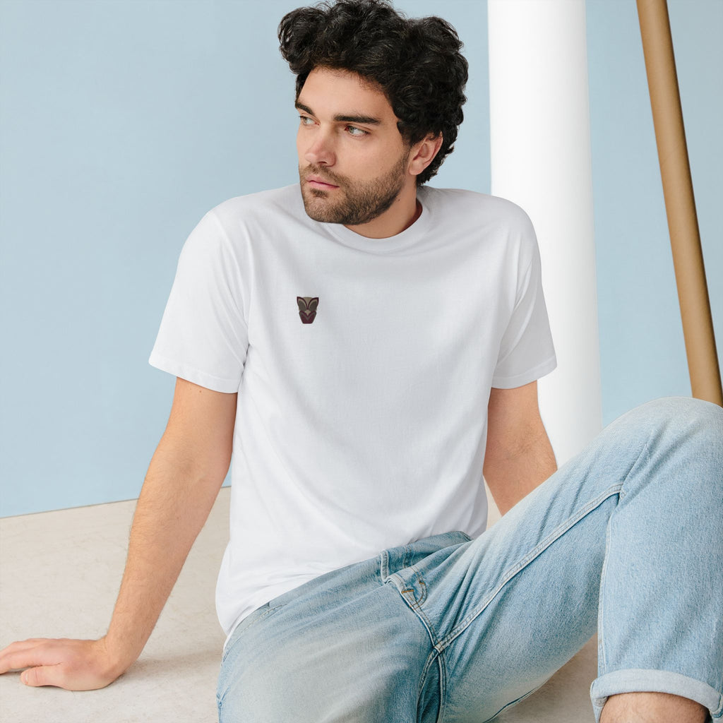 Native Trees of Aotearoa silhouette  — Organic staple T-shirt