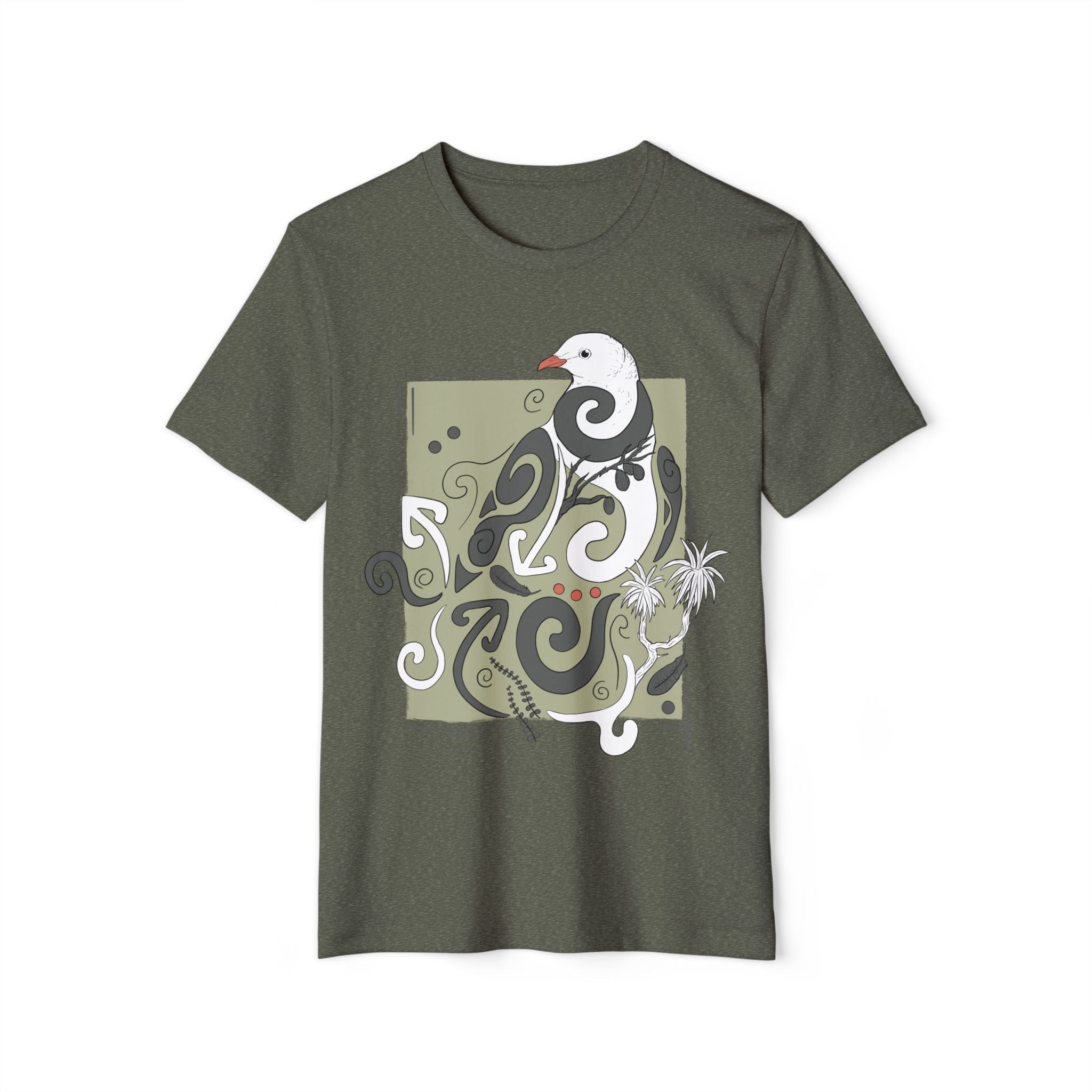 Organic Recycled T-Shirt - Kererū