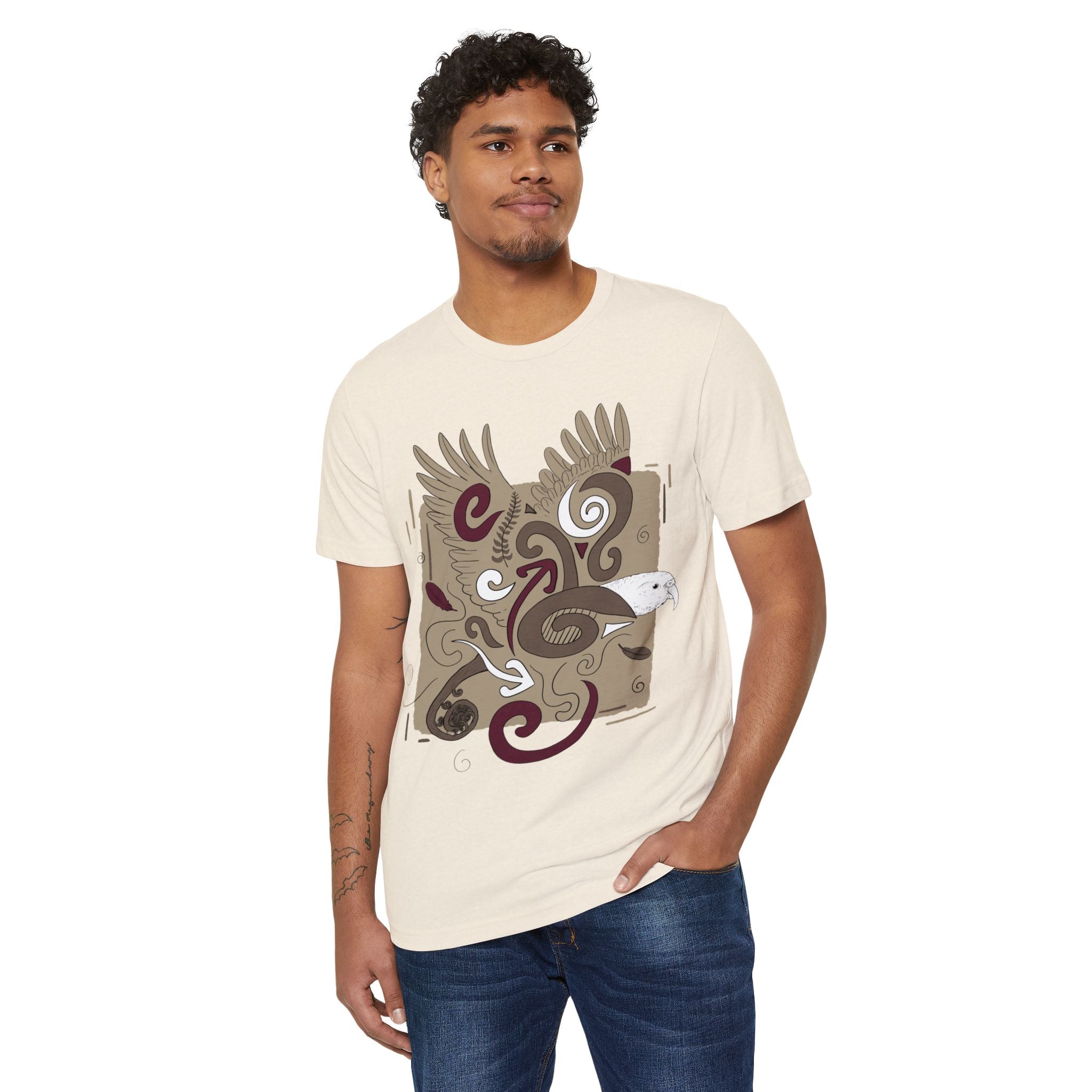 Organic Recycled T-Shirt - Kākā